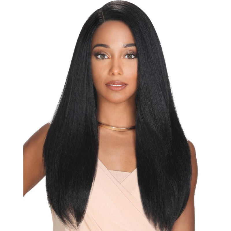 Zury Sis Prime Human Hair Blend 4"X4" Swiss Lace Front Wig - Hazel