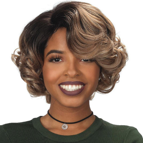 Zury Sis Prime Human Hair Blend Lace Front Wig - NINA