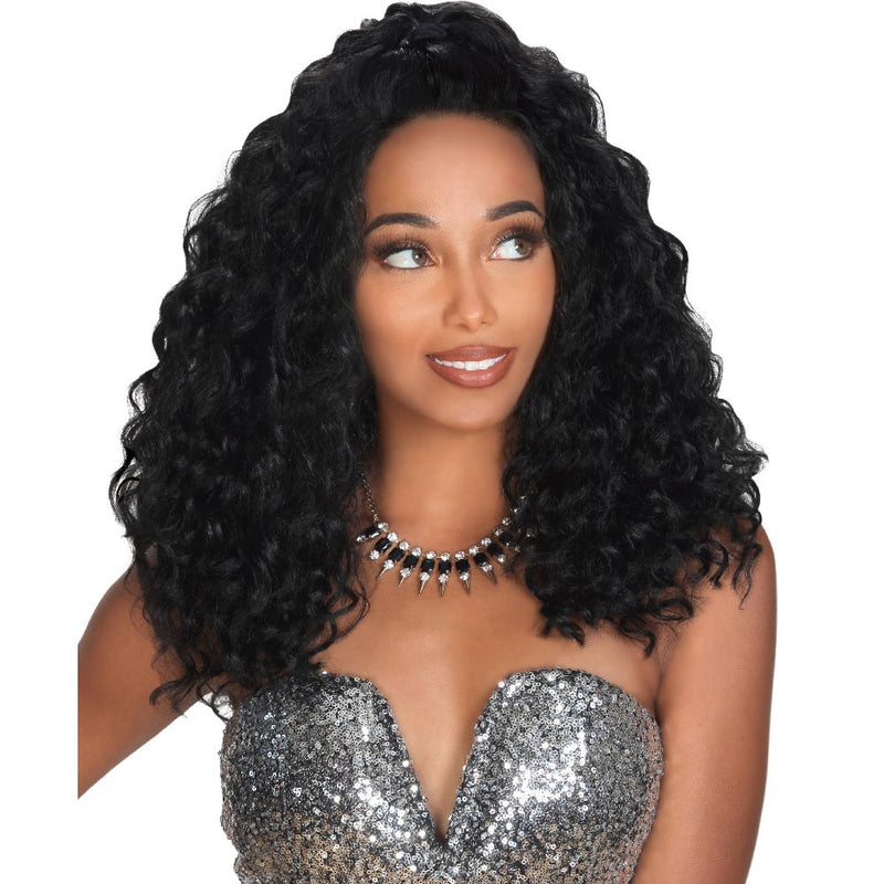 Zury Sis Prime Human Hair Blend 13"X4" Free-Parting Lace Front Wig - Willa