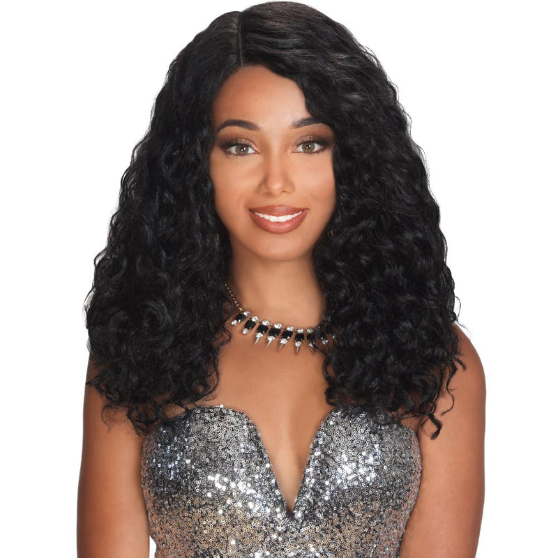 Zury Sis Prime Human Hair Blend 13"X4" Free-Parting Lace Front Wig - Willa