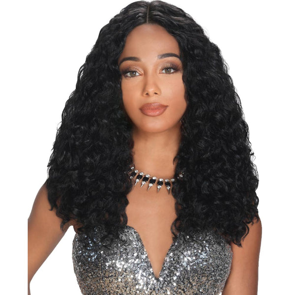 Zury Sis Prime Human Hair Blend 13"X4" Free-Parting Lace Front Wig - WILLA