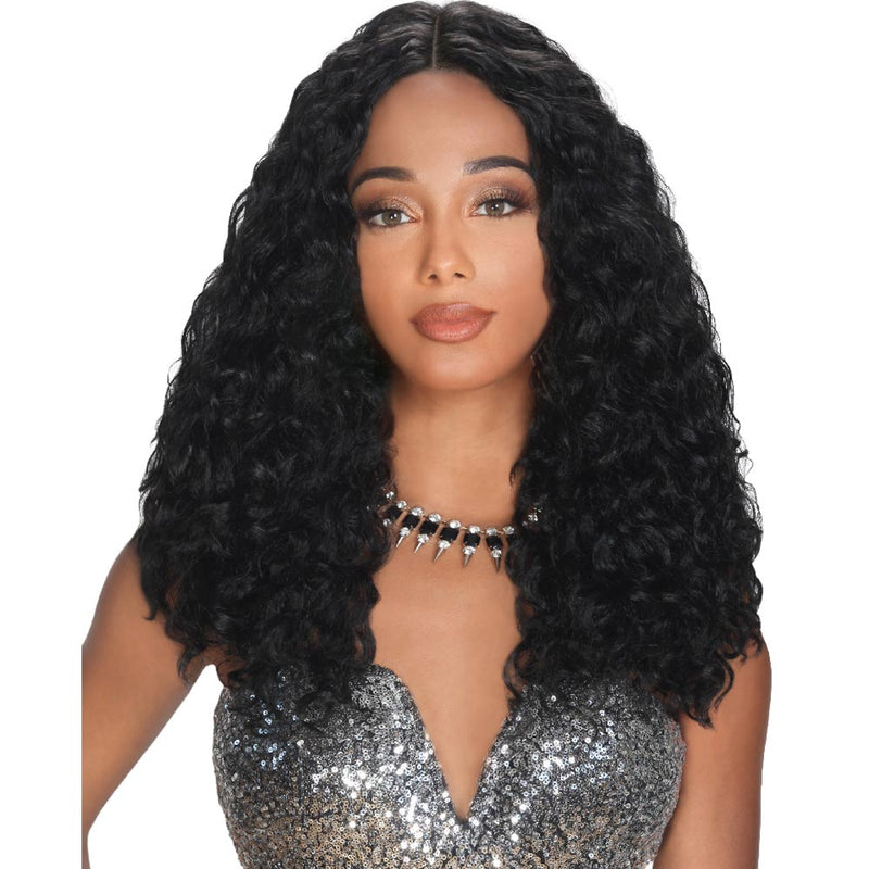 Zury Sis Prime Human Hair Blend 13"X4" Free-Parting Lace Front Wig - Willa