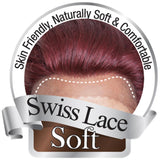 Isis Brown Sugar Human Hair Blend Soft Swiss Lace Wig - BS217 (20")