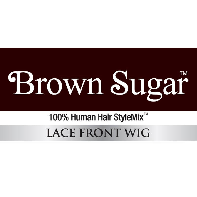 Mane Concept Brown Sugar Human Hair Blend Stretch Cap Lace Wig - BS701 ECLIPSE
