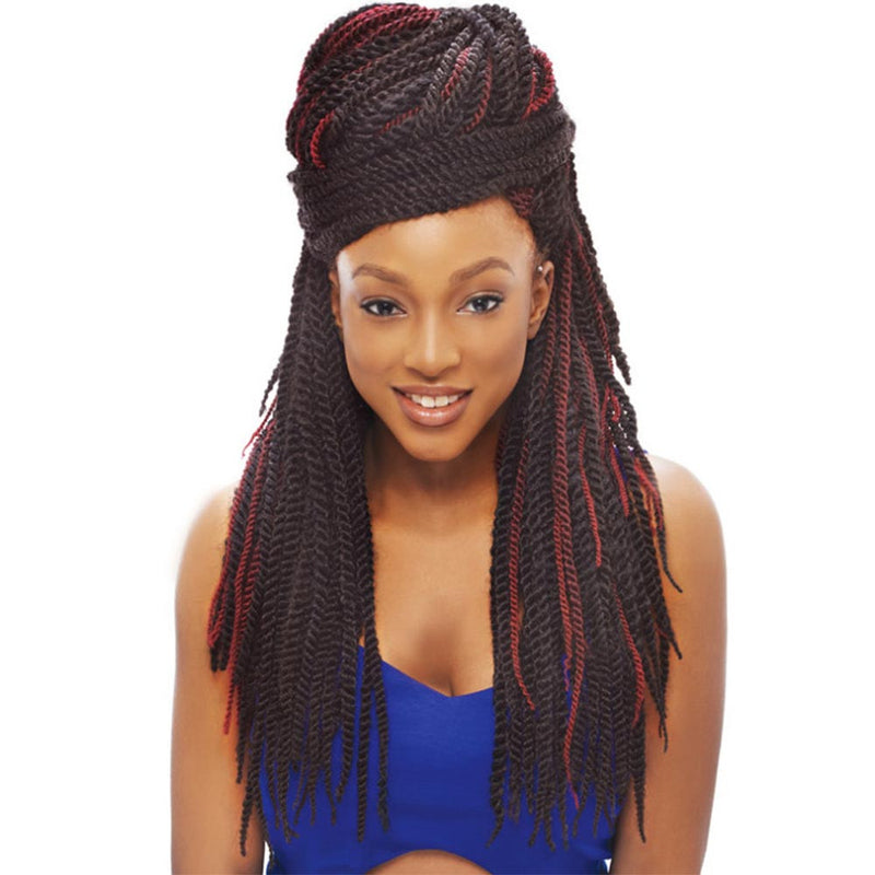 Janet Noir 100% Kanekalon Braid - 2X TANTALIZING TWIST BRAID