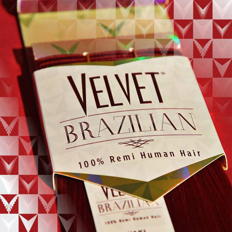 Velvet Brazilian Remi Human Hair Weave - Yaki Weaving