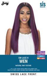 Zury Sis Royal Pre-Tweezed Part Swiss Lace Front Wig - WEN
