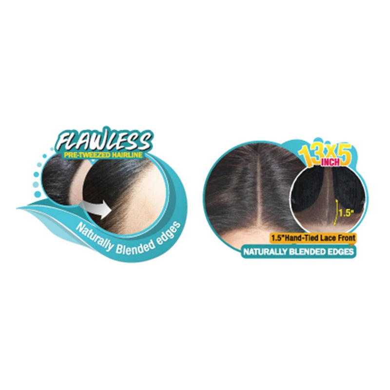 Zury Sis Flawless 13"X4" Free Parting Lace Front Wig - GLORY