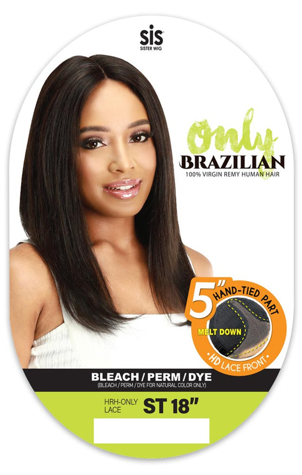 Zury Sis Only Brazilian Hair 5" Deep Part Lace Front Wig - ST (18")