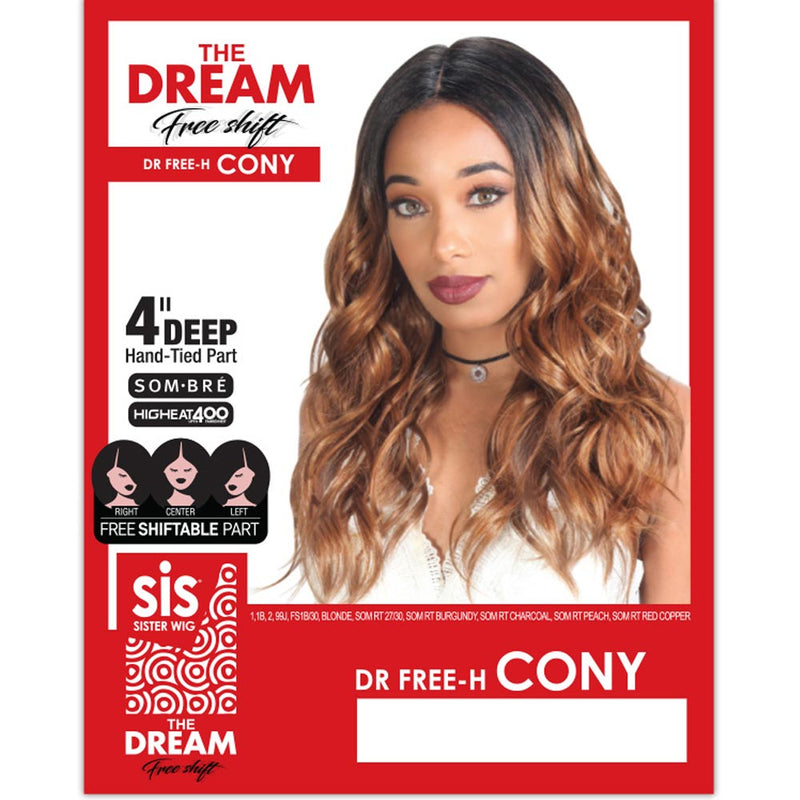 Zury Sis The Dream Free Shift 4" Deep Part Hair Wig - Cony