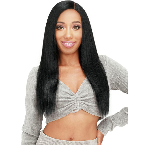 Zury Sis Natural Dream Silk Press Human Hair Texture Lace Front Wig - ND1 (20")