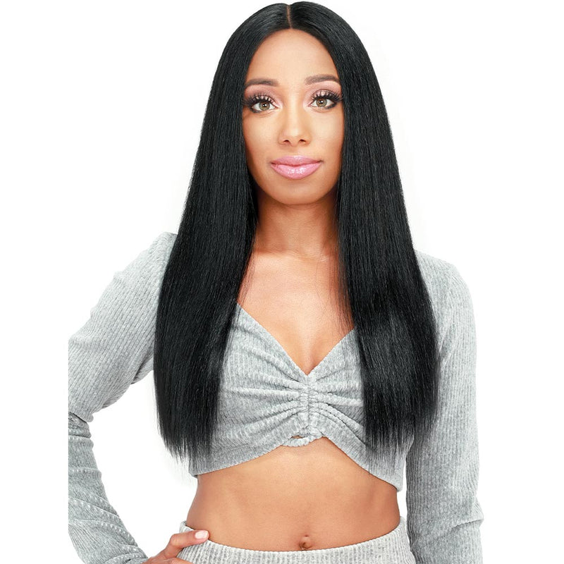 Zury Sis Natural Dream Silk Press Human Hair Texture Lace Front Wig - ND1 (20")
