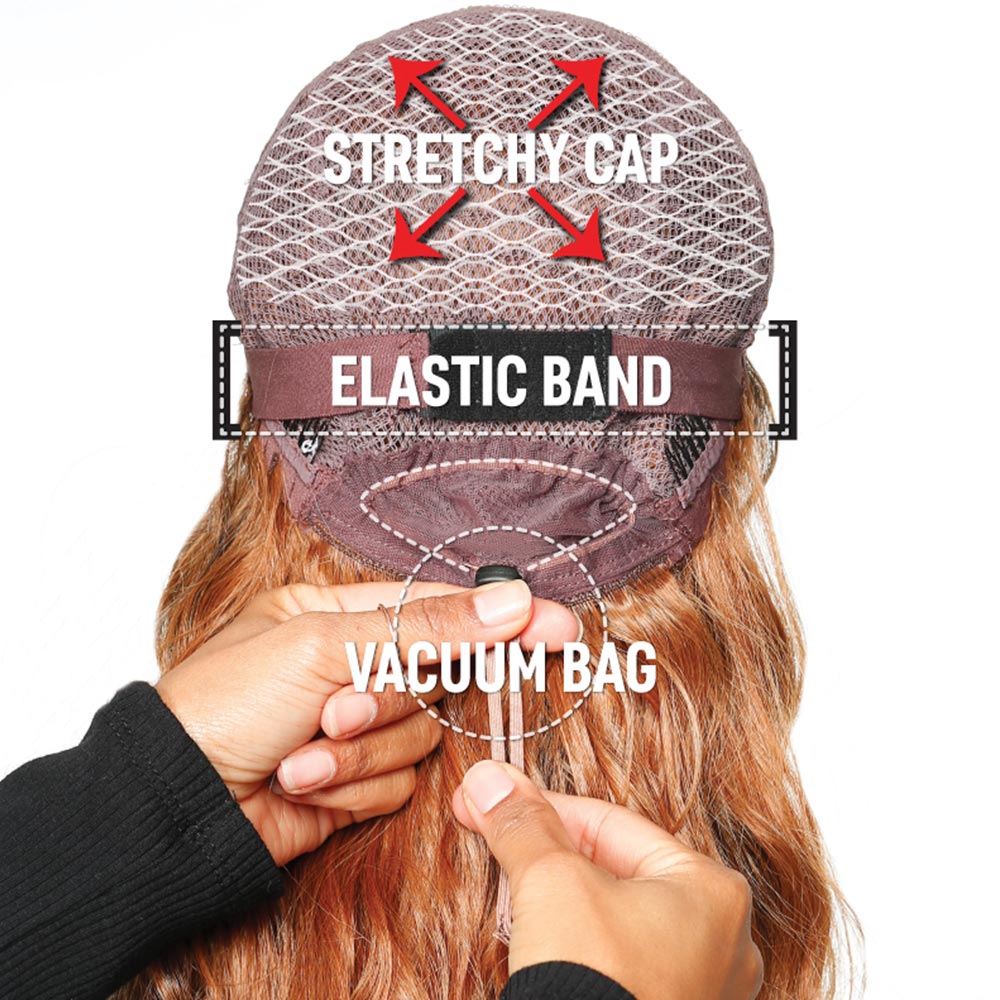 NWT! ZURY SIS - LIMO Zury Sis Hand-Tied Lace Front Wig - FIT-H LIMO – Ebonyline main image 3