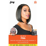 Zury Sis Fit Cap Synthetic Hair HD Lace Front Wig - Pina 12"