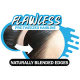 Zury Sis Royal Flawless Pre-Tweezed Hairline Lace Front Wig - TEVA