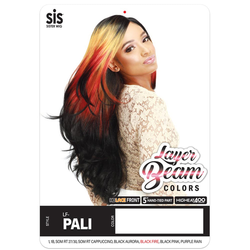 Zury Sis Beyond Layer Beam Colors HD Lace Front Wig - Pali