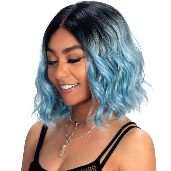Zury Sis Sassy Natural Deep "I" Part Lace Front Wig - Ivy
