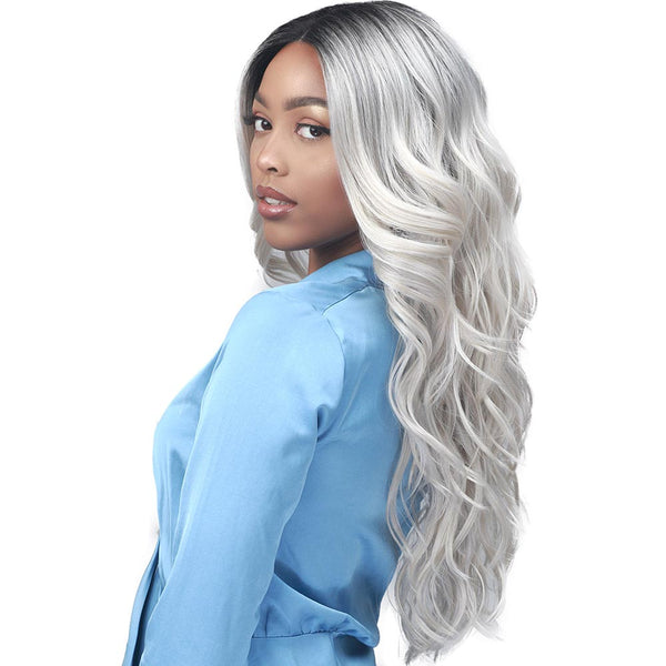 BobbiBoss 5" Deep Free-Position Part HD Lace Front Wig - MLF379 Gardenia