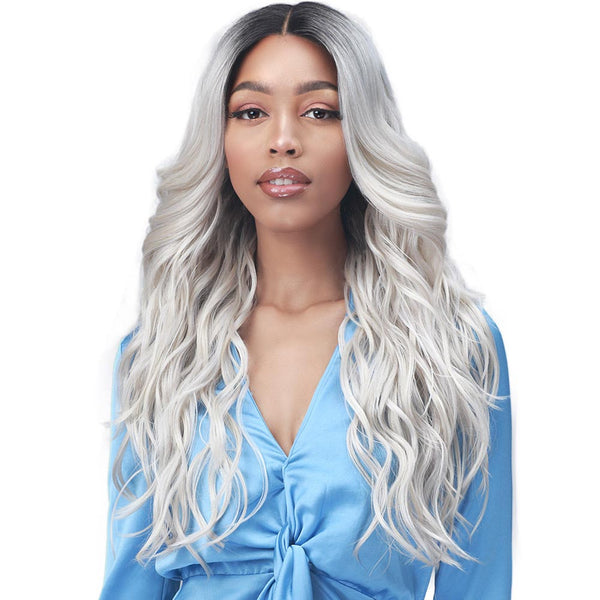 BobbiBoss 5" Deep Free-Position Part HD Lace Front Wig - MLF379 Gardenia