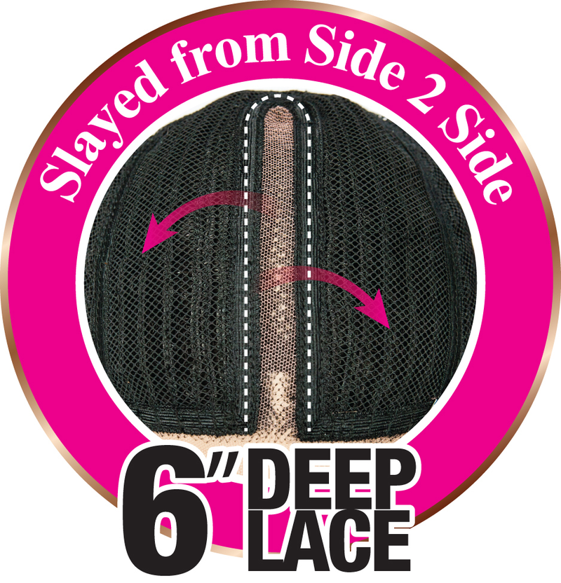 Mane Concept Brown Sugar Side-2-Side 6" Deep Lace Wig - BSD2601 Sydney Ari