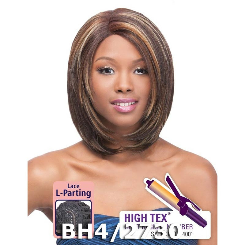 Outre "L"- Part Lace Front Wig - NATURAL YAKI 12"